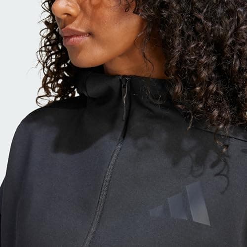 adidas Women Track Tops | W Z.N.E. Fz | Black | Size-Xl | 4