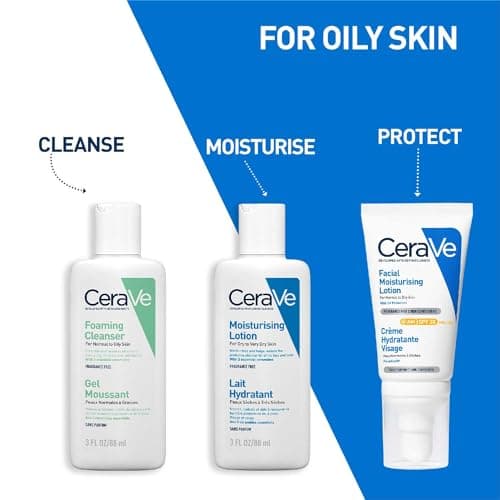 CeraVe Foaming Cleanser For Normal To Oily Skin (88ml) - Dermatologist-Developed Facewash | Non-Comedogenic And Fragrance-Free Cleansers For Acne-Prone Skin 6