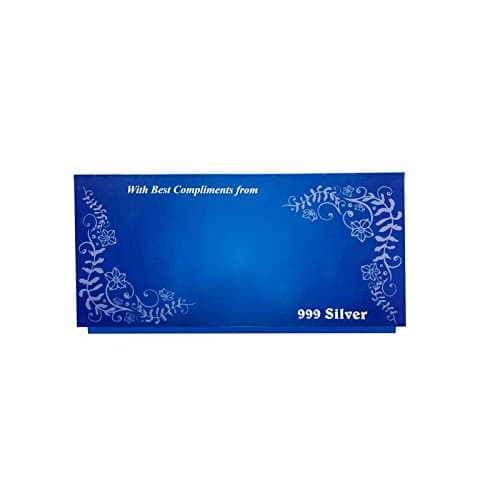 MAA SILVER Pure Silver Laminated Currency Note of One Hundred Rupees for Gifting & Religious Use (999 Purity)(2.5 Grams Silver) 4