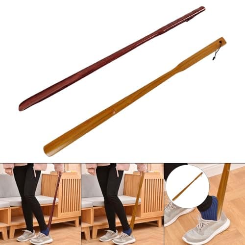 Meadawgs® 2Pcs Long Handle Wooden ShoeShoeShoehorn Portable Shoe ShoeShoehorn|Clothing, Shoes & Accessories|Clothing, Shoes & Accessories|Clothing, Shoes & Accessories|2 Shoehorn 5