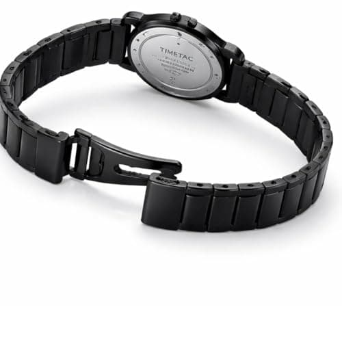 Women's Black Quartz Watch - Elegant Analog Dress Watch with Stainless Steel Band | Fashion Luxury Wrist Watch for Women Girls Casual Party Gift 2