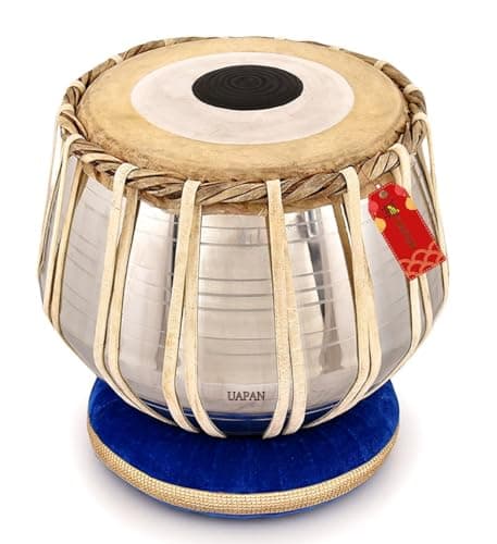 UAPAN steel Tabla set with with All Accessories I Complete Professional Package for Musicians 3