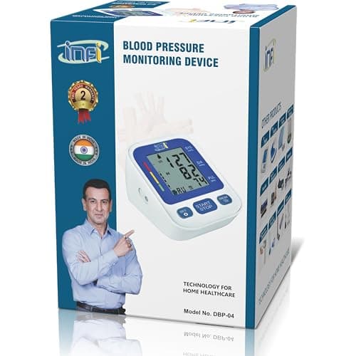 Infi Clinically Validated Digital Blood Pressure Monitoring Device/Apparatus, Portable BP Check Machine for Home, Accurate and Reliable Blood Pressure Machine, Hypertension & Managing Heart Health, Wi 2