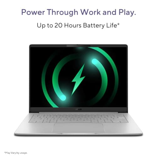 ASUS Chromebook CM1405 (2026), Smartchoice, MediaTek Kompanio 540 Processor, 8GB RAM, 128GB SSD, FHD, 14"(35.5 cm), Chrome OS, Pure Grey, 1.37 Kg, CM1405CM4A-S60033, Thin & Light Laptop 5