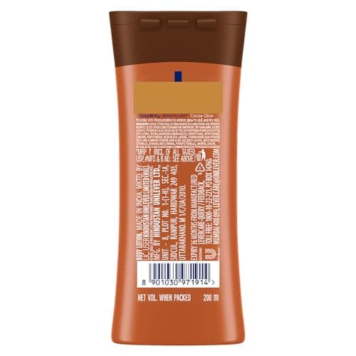 Vaseline Intensive Care Cocoa Glow Body Lotion 200 ml 2