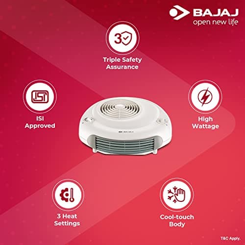 Bajaj RX 11 2000-Watt Heat Convector, White 5