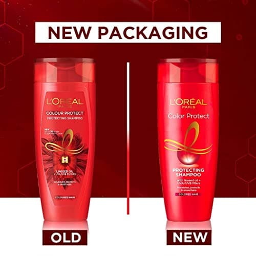 L'Oreal Paris Shampoo, Vibrant & Revived Colour, For Colour-treated Hair, Protects from UVA & UVB, Colour Protect, 340 ml (Pack of 2) 2