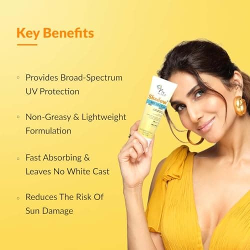 Fixderma Shadow Sunscreen SPF 30+ Pa+++ Gel For Oily Skin | Lightweight, Water Resistant, No White Cast | Broad Spectrum Sunscreen Gel For UVA & UVB Protection | Women & Men | 40gm (Pack of 2) 3