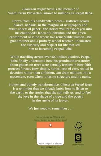 Ghosts on Peepal Trees: My Journey From Folktales to Forests | A Memoir by Peepal Baba, India's Favourite Environmentalist and Founder of Give Me Trees 2