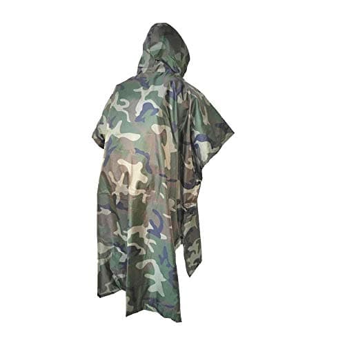 QUIPCO Equatorial Rain Poncho - Camouflage -Proudly Made in India 3