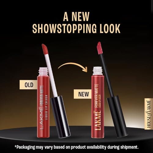 LAKMÉ Forever Matte Liquid Lip Colour, Long-Lasting Liquid Lipstick, Lightweight & Transferproof, Smudgeproof - Nude Dream, 5.6ml 3