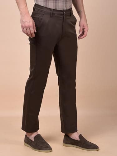Crimsoune Club Men's Brown Trousers (30) 3