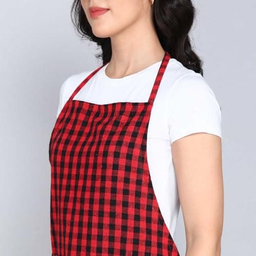 Premium Adjustable Apron for Cooking, Baking, and BBQ – Unisex, Durable Cotton, Perfect for Kitchen & Outdoor Use .Pack of 2 Size 60 X 80 3