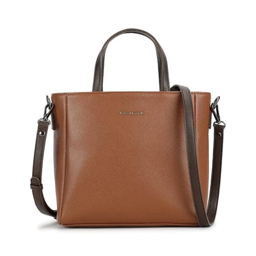Fastrack Life Edit Satchel Bag for Women | Small Size with Zipper Closure, Double Handles & Detachable Sling Strap | Versatile Everyday Satchel Bag