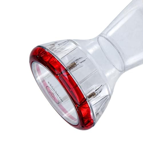 Wambooka DAR-RD Touring Series Diamond Wet & Dry Darbuka | 8.75" Head & Unbreakable PC Body | Lightweight Drum for Deep Bass & Crisp Highs | Includes Padded Bag, Allen Key & Learning Course | Red 5