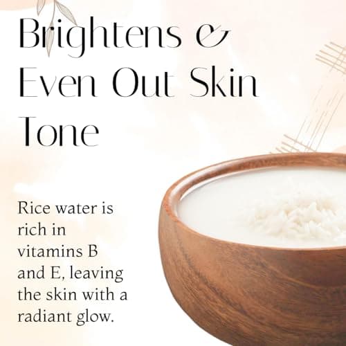 Original Korean Skincare Rice Toner, Milky Toners for Glowing Skin, Rice Water Korean, Glow Essence with Niacinamide, Hydrating for Dry, Dull, Combination Skin, Vegan, Fragrance Free, Glass Skin 5