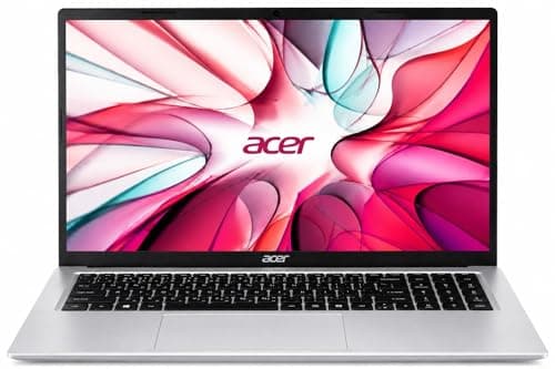 Acer One 15 Smart Laptop AO15-41M-G2 | AMD Ryzen 3 7320U | AMD Radeon 610M Graphics | 8GB LPDDR5 RAM | 256GB NVMe SSD | 15.6" FHD Display | Windows 11 Home + MS Office | Silver