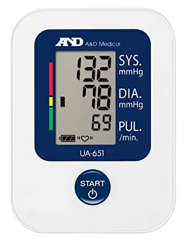 A&D UA-651 Automatic Digital Blood Pressure Monitor with Adaptor | Arm Type BP Machine with Cuff | Irregular Heartbeat Detection | 30 Reading Memory | ESH Validated |Easy for Home Use | Japanese Techn 5