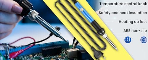 60 Watts Soldering Iron Kit Temperature Adjustable (Pack of 6) Temperature Variable 5
