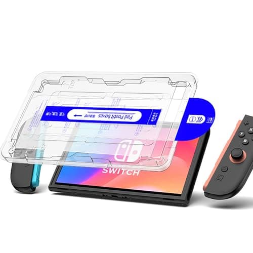 OIVO INDIA HD Tempered Glass Screen Protector for Nintendo Switch2, 8.7'' Automatic Calibration/Anti-Scratch/Case Friendly & Bubble Free, Protective Ultra Slim Game Console Screen Protector