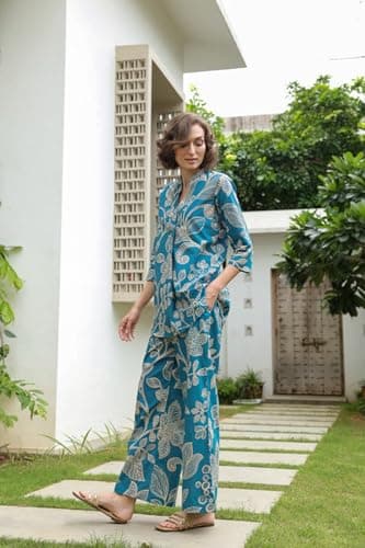 Kurta Set for Women || Women coords Set (SP-226-M) Blue 5