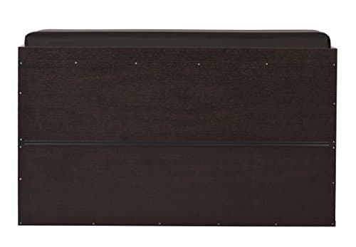 DeckUp Turrano 2-Door Engineered Wood Shoe Rack (Dark Wenge, Matte Finish) 40D x 80W x 48H Cm 5