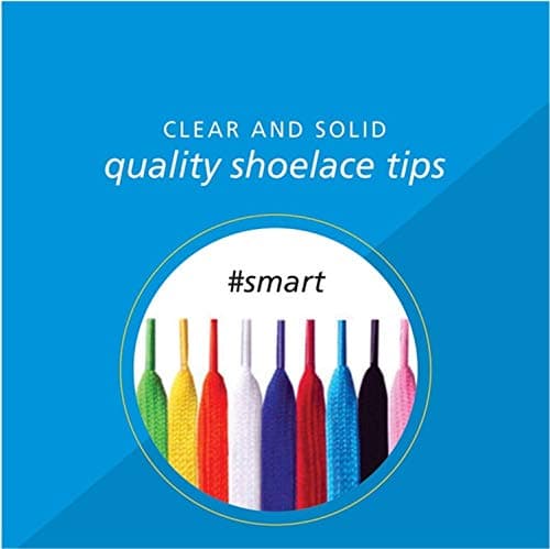 Lify 2 Pair Polyester Flat Shoe Laces for Athletic, Running - 5/16 Wide Shoelaces for Sneakers Shoes Boot Strings (120CM (47.25-Inch), White) 4