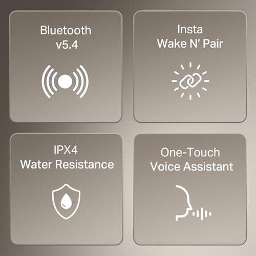 Boat Airdopes 141 Gen 2, 4 Mics ENx Tech, 48 Hrs Playback, Free Music Streaming, Fast Charge, Low Latency, IPX4, v5.4 Bluetooth Earbuds, TWS Ear Buds Wireless Earphones with mic (Teal) 3