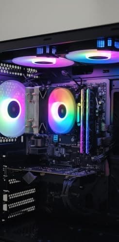 CHIST I7 Gaming Pc (Core i7 Processor/16GB Ram/GT 730 DDR5 4GB Graphic Card/ 512 GB NVMe SSD/Gaming Cabinet/WiFi-Bluetooth/Windows 10) 2