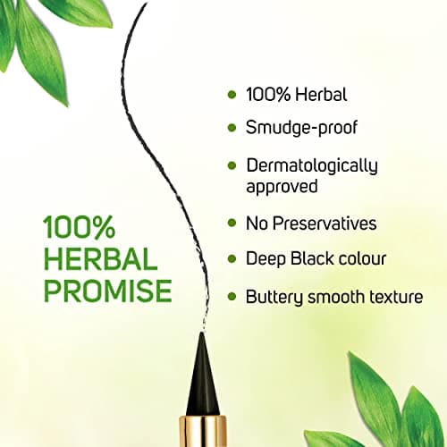 Farmherbs 100% Herbal Kajal Stick For Adults-Natural Olive Wax Based,Certified Lead-Free,Irritation-Free,Synthetic Chemical-Free,Smudgeproof,Natural Black Color 3