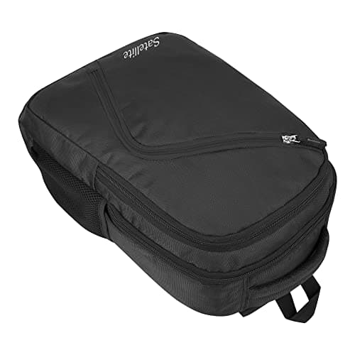 Satellite 30 liter Casual Waterproof Backpack for Men Women Boys Girls Office School College Teens & Students.(Black) 3