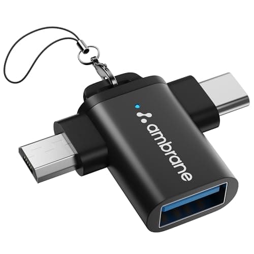 Ambrane 2 in 1 OTG Adapter | Type-C