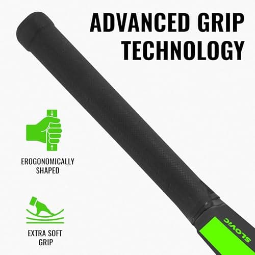 Slovic Cricket Bat [90 x 10.5 CM] | Full Size Tennis Bat for Cricket | Cricket Bat-Ball for All (Above 14 Years) | Plastic Bat for Indoor Tournament | Lightweight Fiber Bats for Cricket kit 3