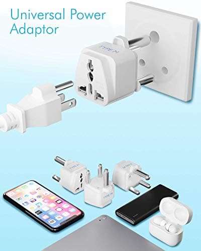 Ceptics India to South Africa, Botswana, Namibia & More (Type M) Travel Adapter Plug - CE Certified - RoHS Compliant - 2 Pack (GP-10L-2PK) 5