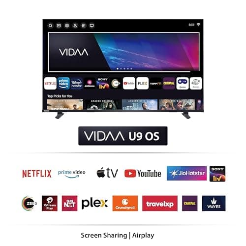 Toshiba 80 cm (32 Inches) HD Ready Smart LED TV | Dolby Audio & DTS Virtual:X | Game Mode | REGZA Engine | VIDAA OS | 32V35RP (Black) 3