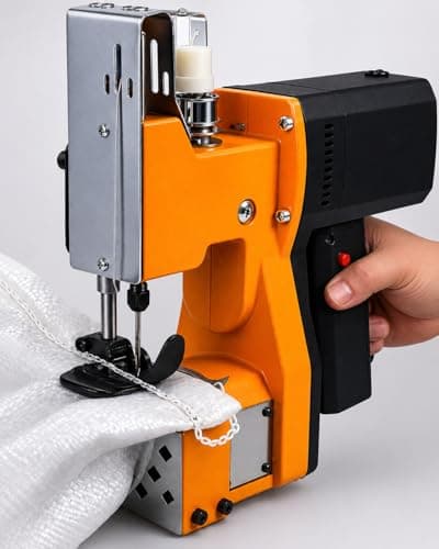 Premium Extremely Light Weight Bag Closer Sewing Machine | Only 3 KG | Light weight | Single Needle | Metal Body 2