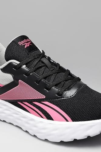 Reebok Women Sports Shoe | Super Connect | Running Shoe | Ideal for Running & Gym, Black, 6 UK 6