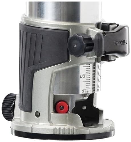Makita RT0702C Wood Trimmer (Router) 6 mm (1/4″), 8 mm (3/8”) 710 W Variable Speed Trimmer with Anti-Restart Function 5