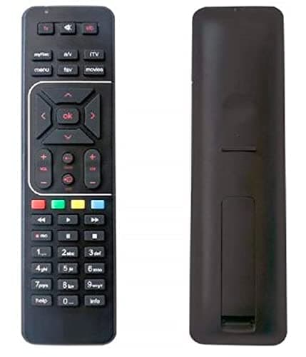 Skadioo Compatible Remote for Airtel Set Top Box | Airtel DTH Remote - 1 Year Warranty, Black (2-Piece Set) 2