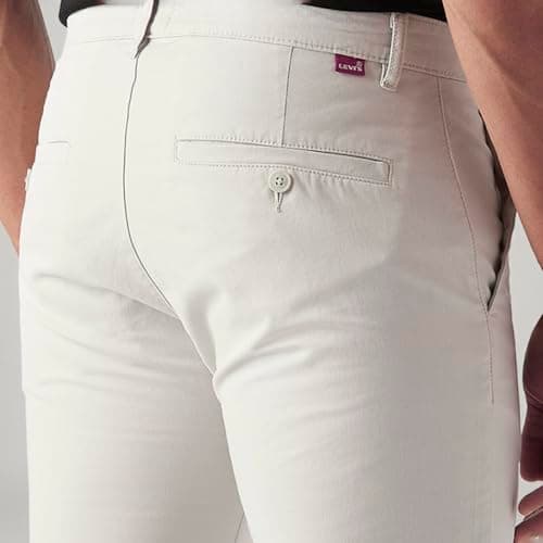 Levi's Men's 511 Light Grey Slim Fit Mid Rise Jeans 4