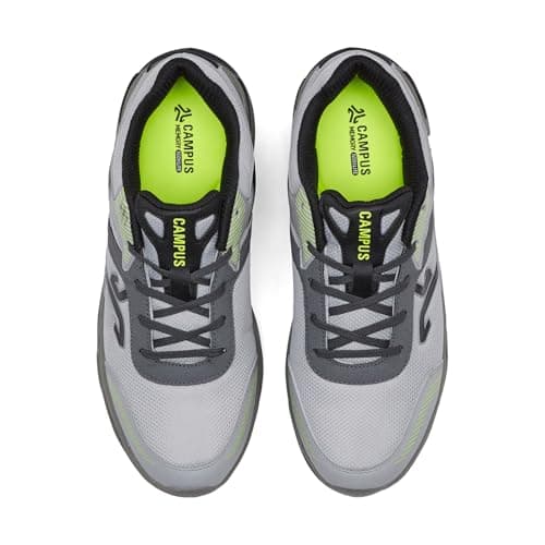 Campus Men's FEROX L.Grey/D.Grey Running Shoes - 9UK/India 1 Pair 4