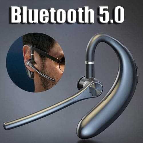 Lapras 𝐋𝐢𝐦𝐢𝐭𝐞𝐝 𝟏𝟓 𝐘𝐄𝐀𝐑𝐒 𝐖𝐀𝐑𝐑𝐀𝐍𝐓𝐘 Wireless Bluetooth Calling Headset, Professional Business Earpiece with HD Mic & Long Battery Life for Work & Travel 2