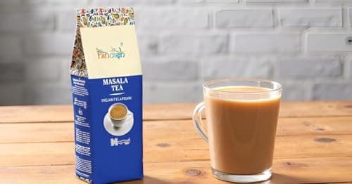 Hindish Instant Masala Tea Premix 500g | Strong Desi Masala Chai Powder | Just Add Hot Water | Instant Tea Premix for Home, Office & Vending Machine | Creamy & Refreshing Ready-to-Drink Chai Mix 4