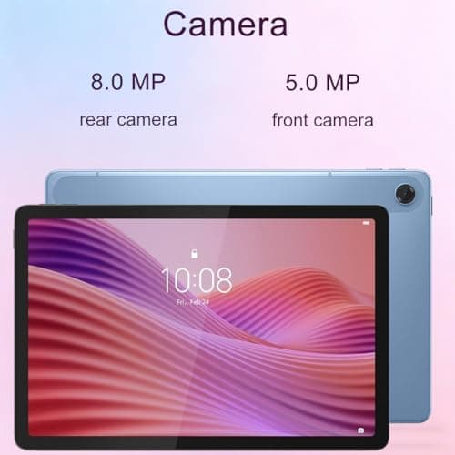 Lenovo Tab M10 10.1" Idea Android Tablet, 256GB Storage (128GB eMMC+128GB SD Card), FHD+ (1920x1200), 8-Core MediaTek, Ultra-Light Design for Kids, Student, Gaming, Long Battery Life, 8MP+5MP Camera 5