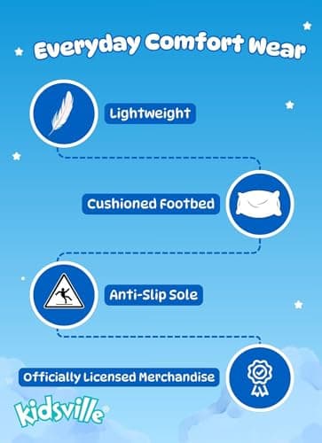 Kidsville Official Hello Kitty Printed Flip-Flops For Kids Girls | Soft, Non-Slip, Indoor, Outdoor, House Slipper, Comfortable & Durable Footwear for Children 6