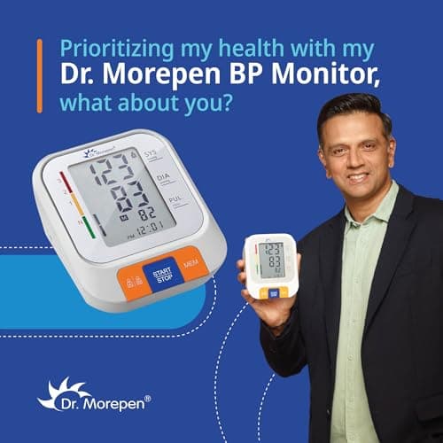 Dr. Morepen Arm Blood Pressure Monitor Model BP-15,White 3