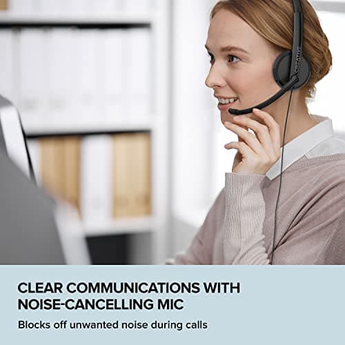 Creative HS-220 USB On-Ear Headset with Noise-Cancelling Condenser Boom Mic, Inline Mic Mute/Volume Control, Plug-and-Play for Video Calls 2