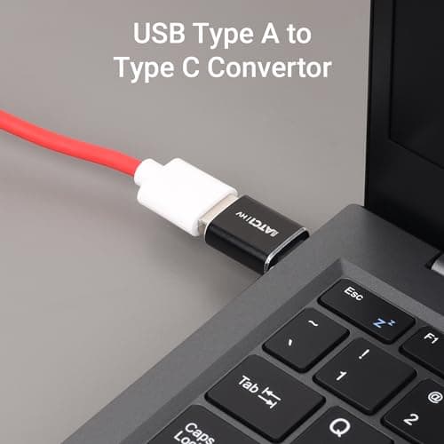 ZEBRONICS ATC1 USB Type A to Type C Converter, USB 3.0, High-Speed Data Transfer, Backward Compatibility, Plug and Play, for Laptops | Smartphones | Compatible Devices 2