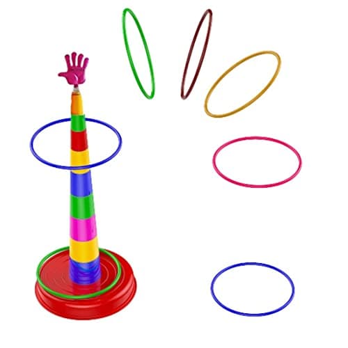Toy Imagine Shape Sorter Ring Toss Game for Kids | Indoor Outdoor Fun Toy for Ages 3+ | Educational Activity Toy for Hand-Eye Coordination & Shape Recognition | Kids Toys for 2-5 Years Boys & Girls