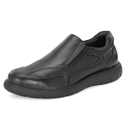 Blue Leather Men’s Formal | Pure Leather Slip-On Shoes | Soft & Comfortable Daily Driver | Casual Yet Elegant Formal Footwear 4042
